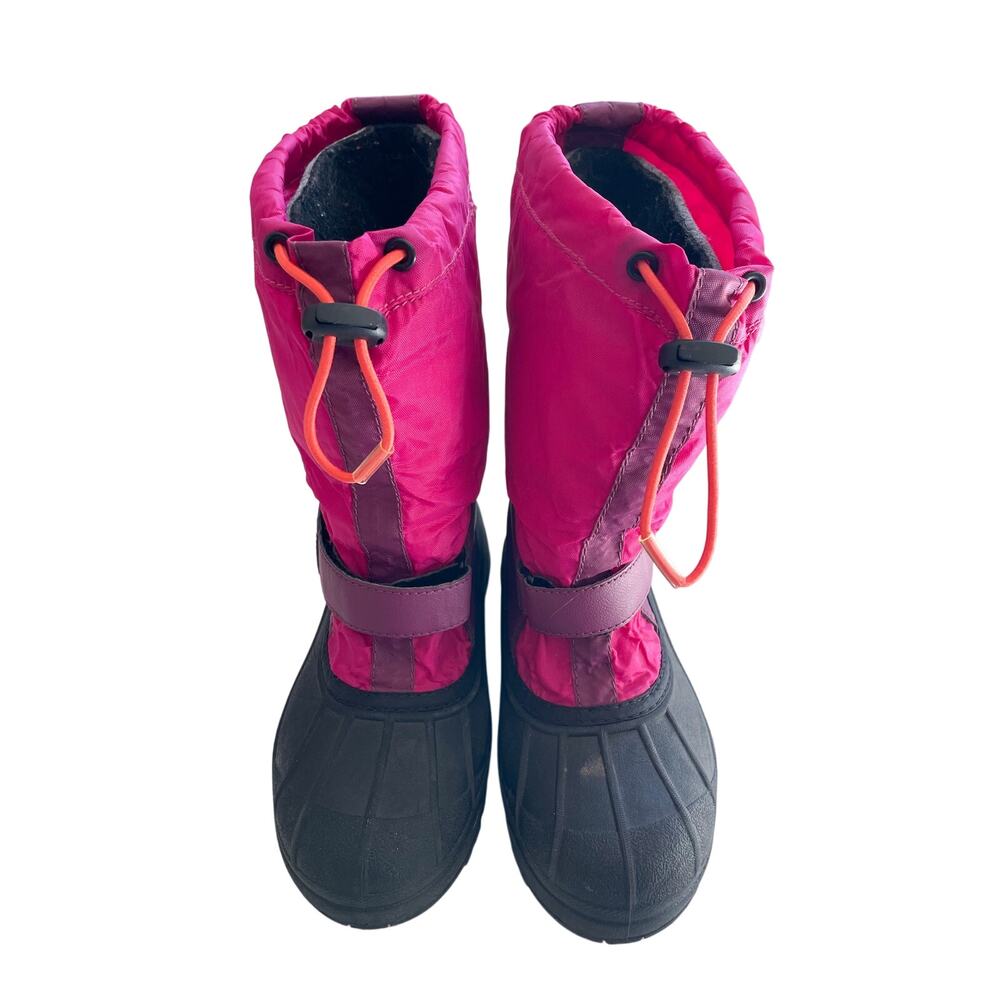 Columbia Youth Girl's Powderbug Forty Snow Boots Pink Size 5